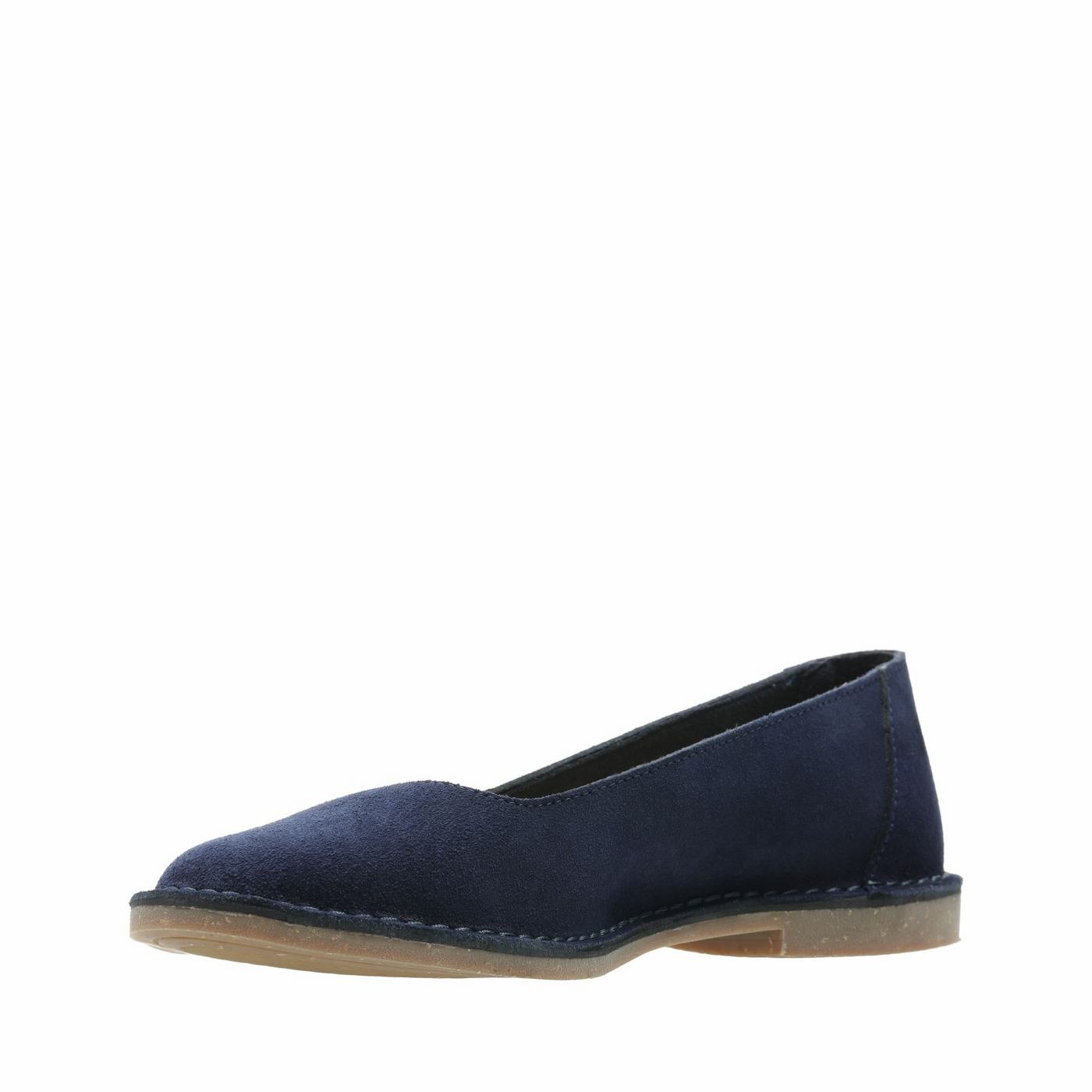 Clarks erin stitch store navy